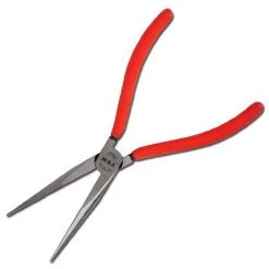 Pince à Becs Pour Mécano - Poli - 200mm De Longueur - Revêtement En Plastique -Boutique d'outils 02 107