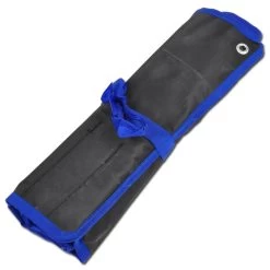 Panoplie De Clés Plates Doubles Avec Pochette Déroulante - Acier CV - 12 Pièces -Boutique d'outils 03 72