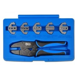 Jeu De Pinces De Sertissage Avec 5 Cosses -Boutique d'outils 03 80