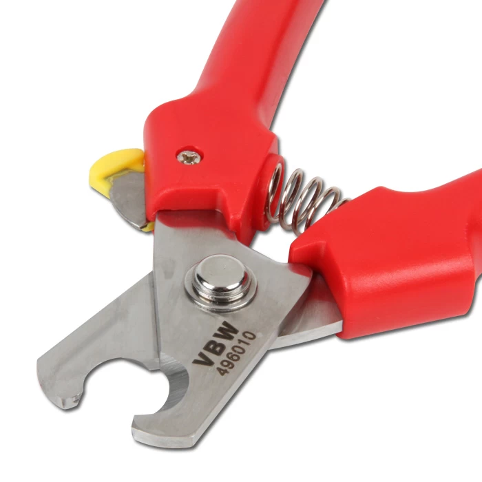 Cisaille à Câble - Acier Inoxydable - Longueur 165 Mm - Poignées Rouges - à 10 M 6 Cisaille à Câble - Acier Inoxydable - Longueur 165 Mm - Poignées Rouges - à 10 M – Image 4