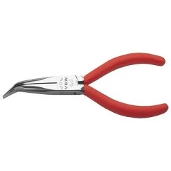 Pince à Becs Pour Mécano 45° - Longueur 170 Mm - Couverture En Plastique - Chromé