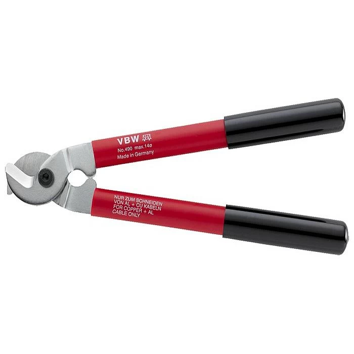 Coupe-câble - Peint En Rouge Avec Renforcement De Poignées Noir - Longueur 280 M 3 Coupe-câble - Peint En Rouge Avec Renforcement De Poignées Noir - Longueur 280 M