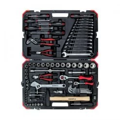 Jeu De Douilles GEDORE Rouge - 1/4 Pouce Et 1/2 Pouce - 100 Pièces