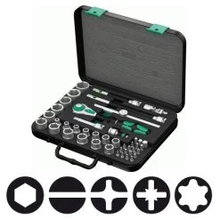 Jeu De Douilles 3 / 8 "-" Vera ZYKLOP "43 Pièces - Ch-Va-acier