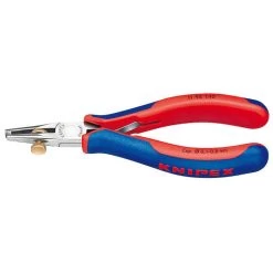 Electronique Pince à Dénuder - 140 Mm - Miroir Brillant - Avec Poignées Multi-composants