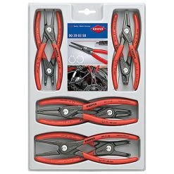 Precision Circlip Pliers Set - 8 Pièces - Droites Et Courbes Conseils