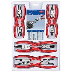 Circlip Pliers Set - 8 Pièces - Pointes Droites / Courbes
