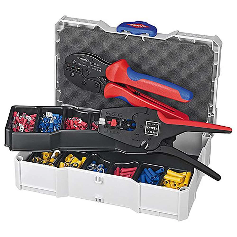 Crimp Assortiment - Multi Décapant à Fils Et Sertir PreciForce 3 Crimp Assortiment - Multi Décapant à Fils Et Sertir PreciForce