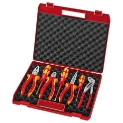 Boîte à Outils - 7 Pièces - Pour Les Installations électriques - Testées Par VDE Selon DIN EN / IEC 60900