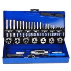 Assortiment De Tarauds Et Filières - HSS - 32 Pièces - Pour Filetage Métrique M3-M12