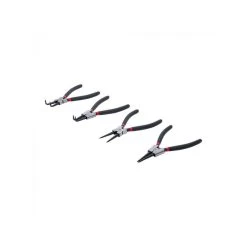 Jeu De Pinces à Circlips - Pour Circlips Intérieurs Et Extérieurs - 4 Pcs.