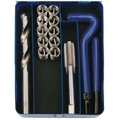 Kit De Réparation De Filetage - M5 à M12 - HSS-G Acier - En Cassette Métallique -Boutique d'outils 72100401 1467366477 std