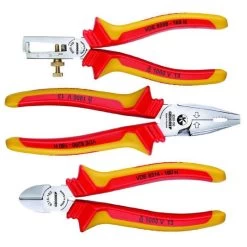 Jeu De Pinces VDE - 3 Pièces - En L-BOXX® Mini - Avec Isolation De L'enveloppe