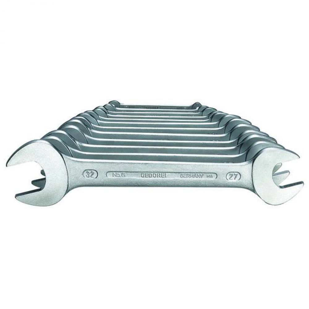 Double Jeu De Clé à Extrémité Ouverte - 12 Parties - 6 à 32 Mm 3 Double Jeu De Clé à Extrémité Ouverte - 12 Parties - 6 à 32 Mm