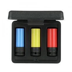 Jeu De Douilles Pour Clé Dynamométrique Rouge GEDORE - 1/2 Pouce - 3 Pièces