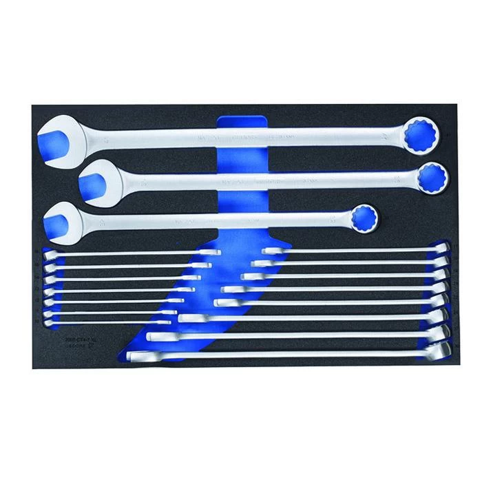 Jeu De Clés Mixtes - Extra Long SW 10-41 Mm - Dans Le Module D'outil De Contrôle - 18 Pièces