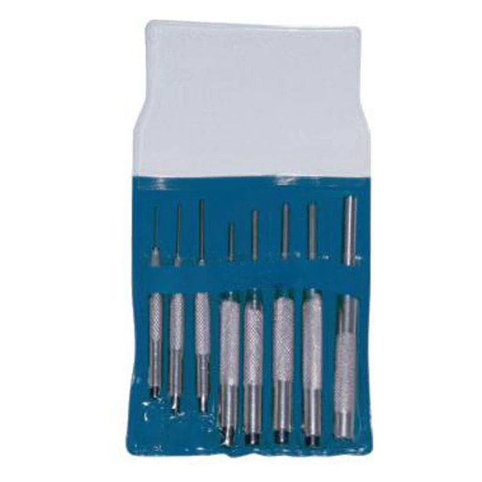 Punch Pin Set - 8 Pièces - Avec Manchon Ø 0,9 à 5,9 Mm - Dans La Poche 3 Punch Pin Set - 8 Pièces - Avec Manchon Ø 0,9 à 5,9 Mm - Dans La Poche