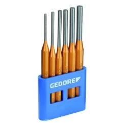 Pin Punch Set - 6 Pièces. - Diamètre De 3 à 8 Mm - En Porte-PVC