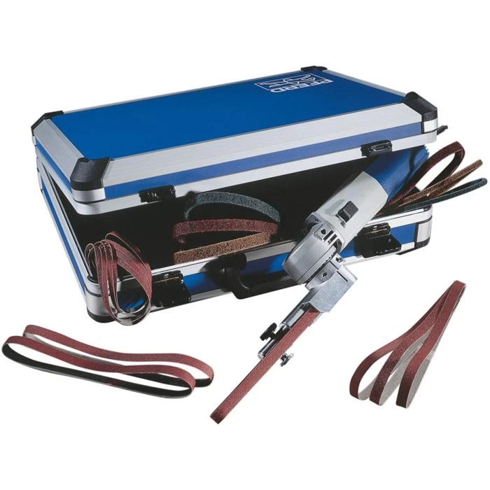 Ponceuse à Courroie Set - CHEVAL SET BA 12.6 / 520 UBS 5/100 230 V - Ponceuse à Bande Avec 3 Ponceuse à Courroie Set - CHEVAL SET BA 12.6 / 520 UBS 5/100 230 V - Ponceuse à Bande Avec